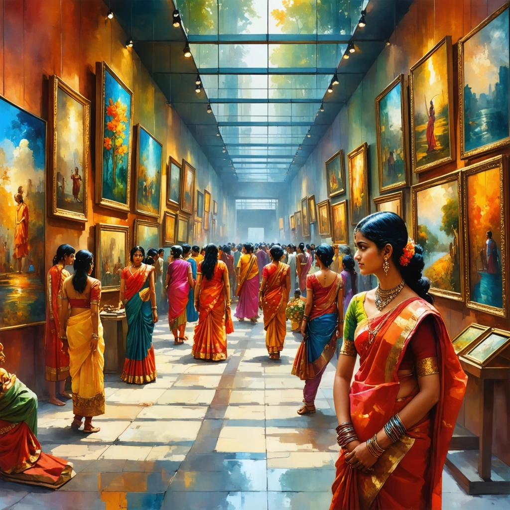 Modern Indian Artists: Delve into the lives of artists shaping India in 2025.